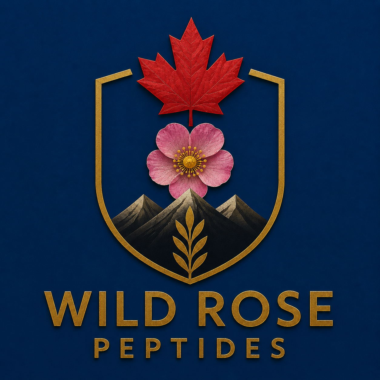 Wild Rose Peptides logo